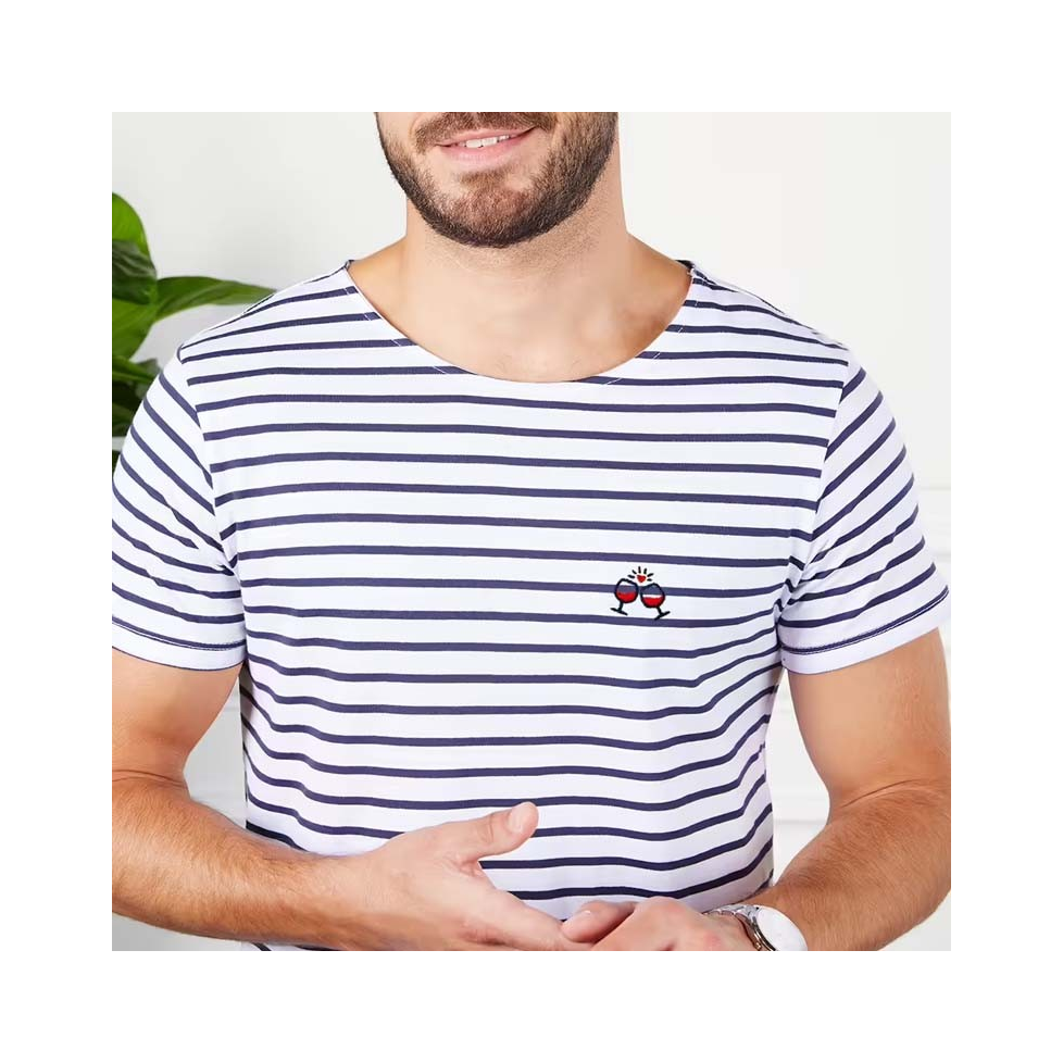 T Shirt Levi's homme Original Tee kaki logo brodé