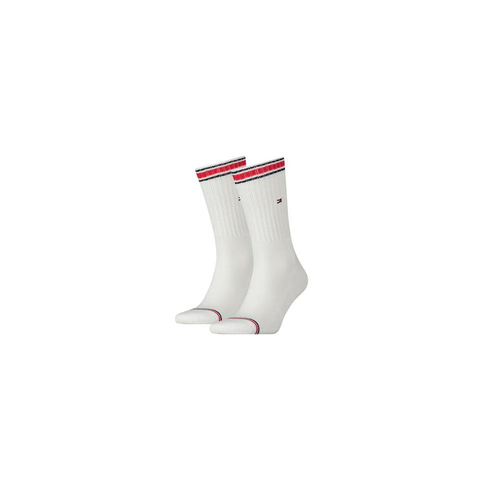 Pack 2 paires de chaussettes sport blanc homme - Tommy Hilfiger